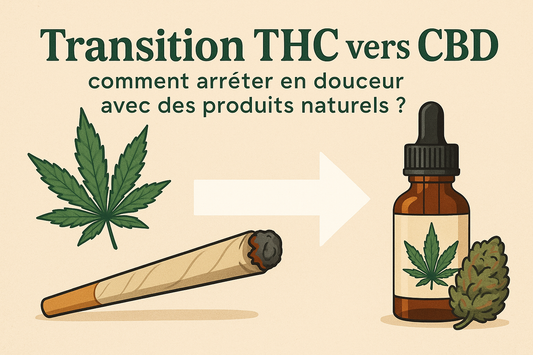 Transition THC vers CBD : comment arrêter en douceur avec des produits naturels ?
