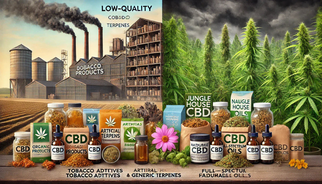 CBD industriel vs maison