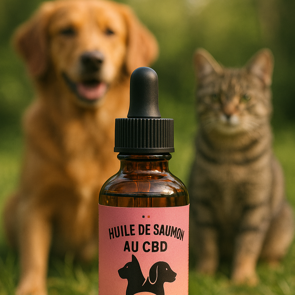 Huile saumon CBD