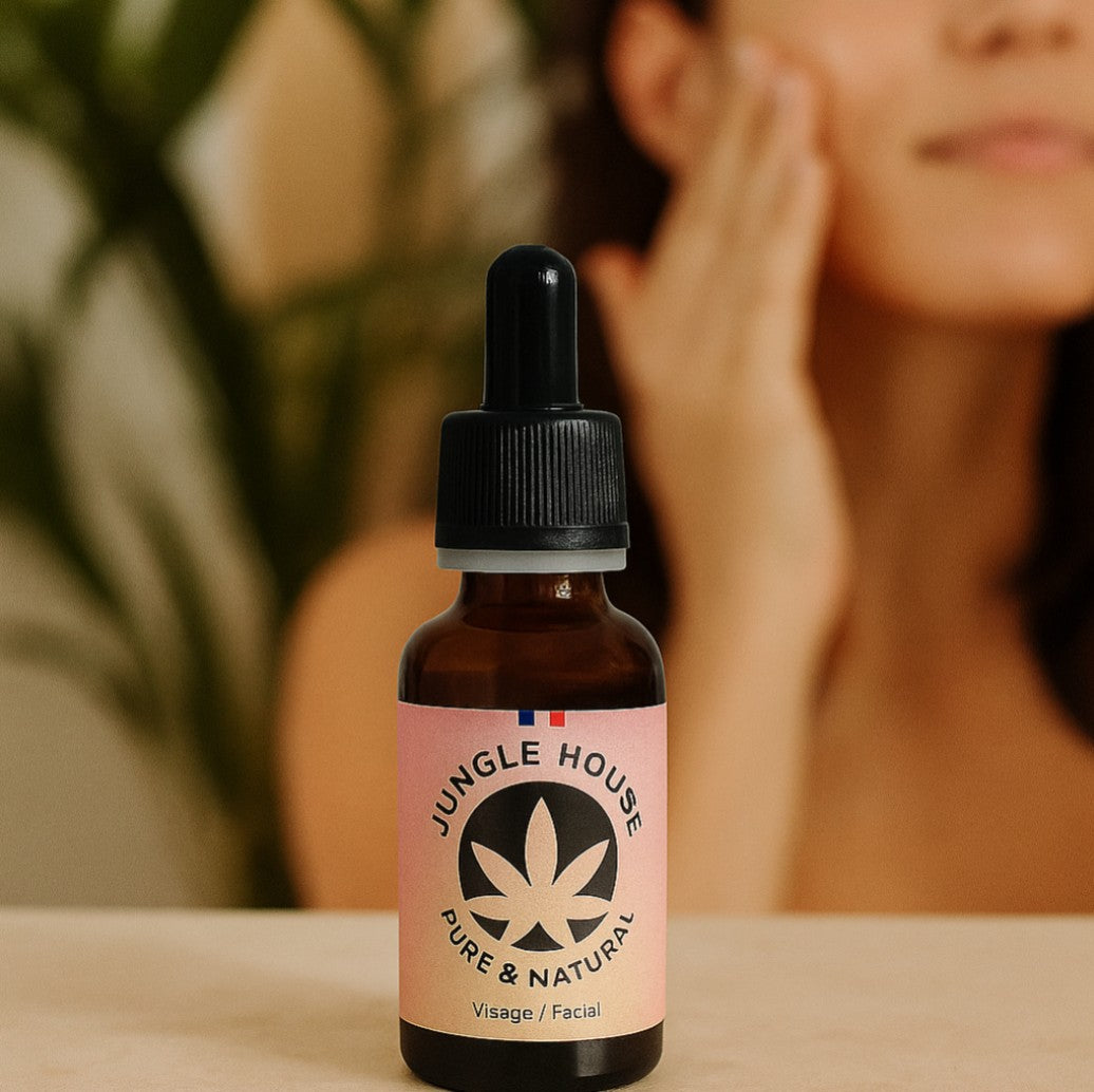 huile visage chanvre bio